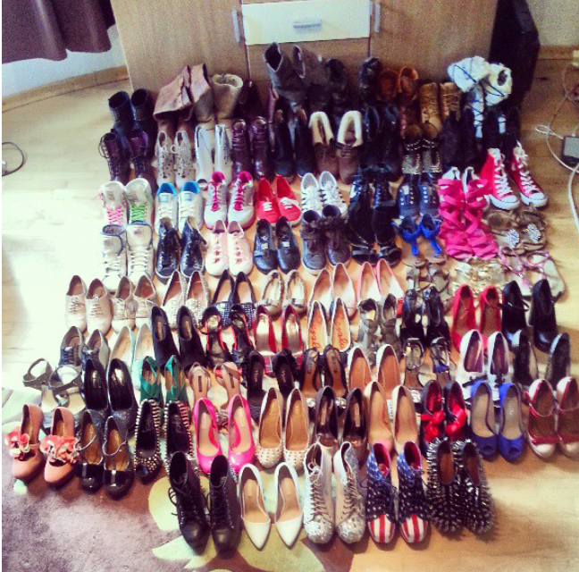 a shoe addiction